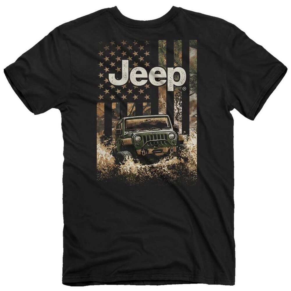 Jeep Freedom Outdoors Men's Short Sleeve T-Shirt Adult Size